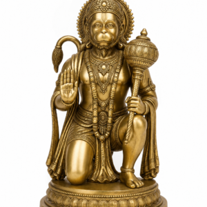 brass hanuman statue in gorakhour (1)
