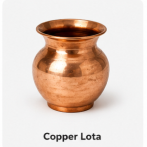 shiv ji accseriese copper lota