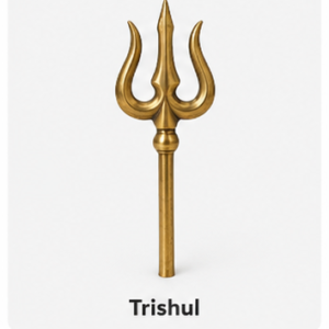 Store trsihul in shiv ji accseriese shivling